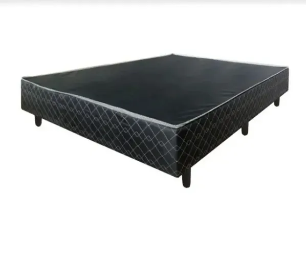  Base Box para Colchão Casal Emobili 138x188 Black