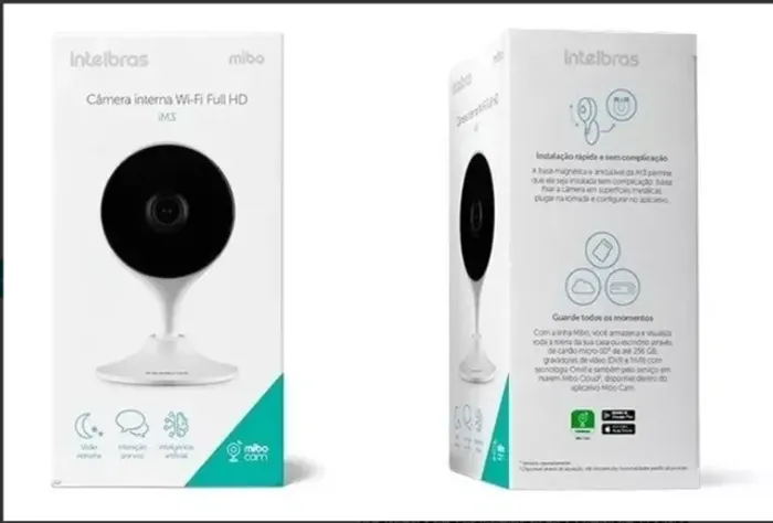 Câmera De Segurança Intelbras Im3 Wi-fi Full Hd 1080p