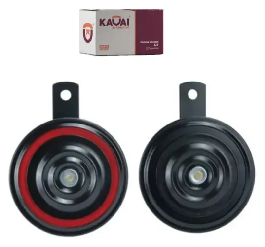 Par Buzina Eletrica BI-BI Paquerinha Grave Agudo Dupla 12V