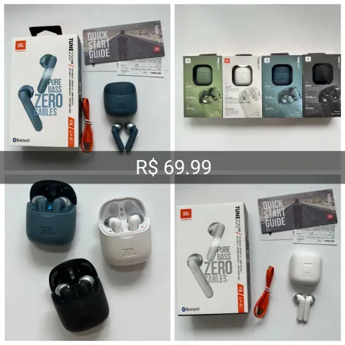 Fone de ouvido sem fio jbl bluetooth