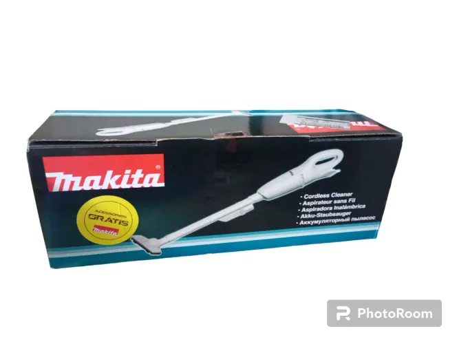 Aspirador de Pó Sem Fio Makita - Novo e completo com bateria e carregador!
