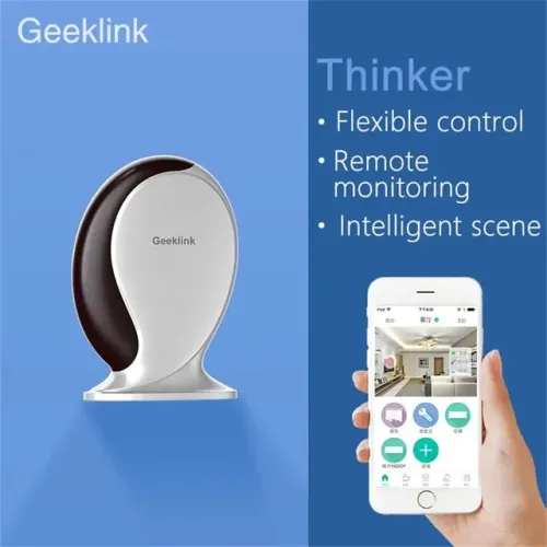 Central de automação Residencial Geeklink Thinker e Roteador