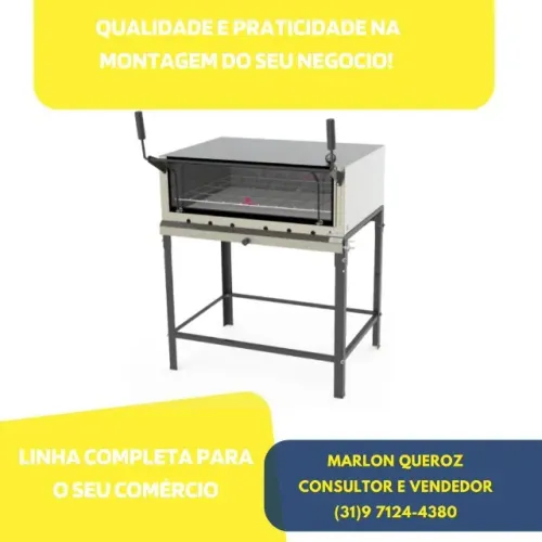Forno Refratário a Gás Progas Novo