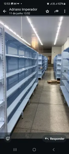 ###Rio Verde Gôndolas e prateleiras em aço pra supermercados e empórios distribuidora 