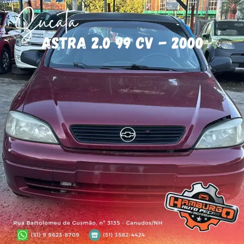 Sucata Astra 2.0 2000 gasolina completo em peças 