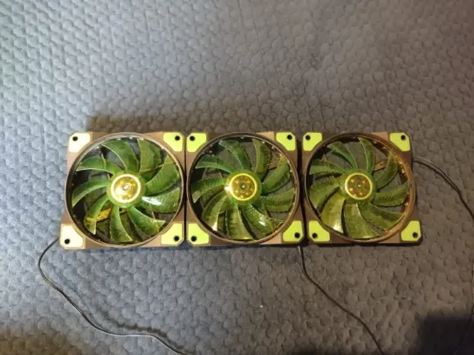 Cooler led verde