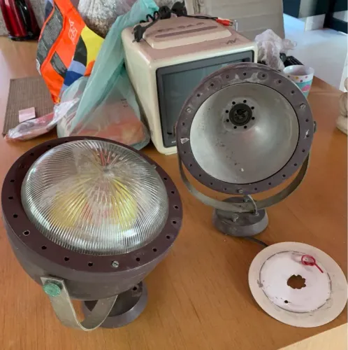 2 luminárias Vintage