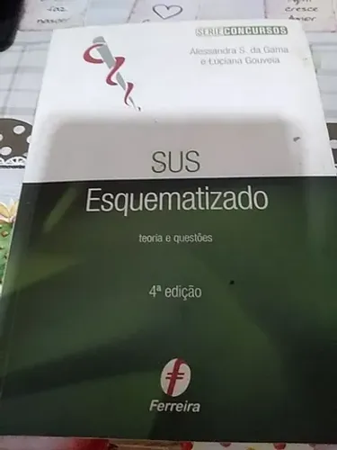 Livro de Direito  - SUS esquematizado.