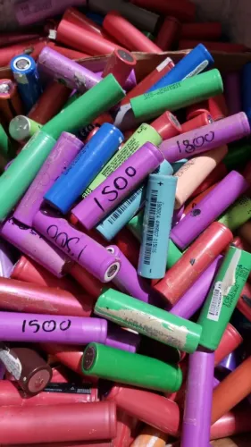  celulas de lithium retiradas, Bateria de notebook