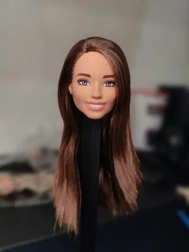 Cabeça de Boneca Barbie Boxeadorea