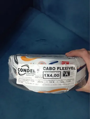 Promoção Cabo flexível 4mm(100 Metros)