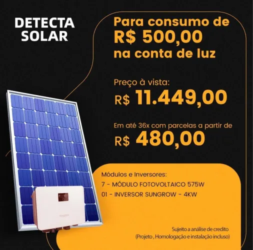 Vendo kit solar 