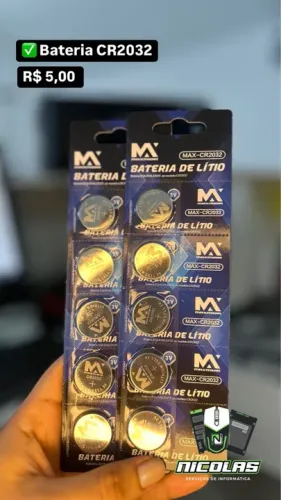 Bateria cr2032