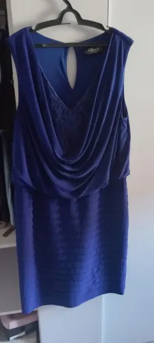 vestido pregueado luxo azul tam gg...há mais modelos e tamanhos ....zap *