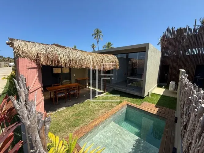 Belíssimas casas compactas na Praia do Patacho - Condomínio Riviera Patacho
