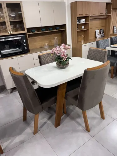 CONJUNTO VIGOR 4 CADEIRAS montagem grátis 