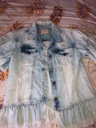 Jaqueta Jeans TAM P 