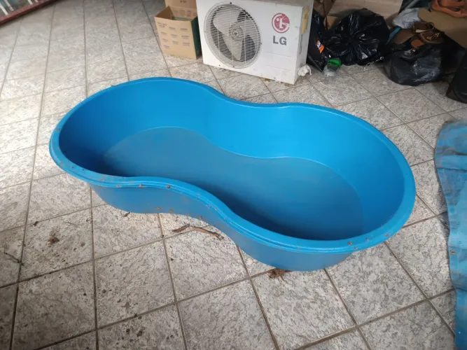 Piscina de Plástico Azul 300L