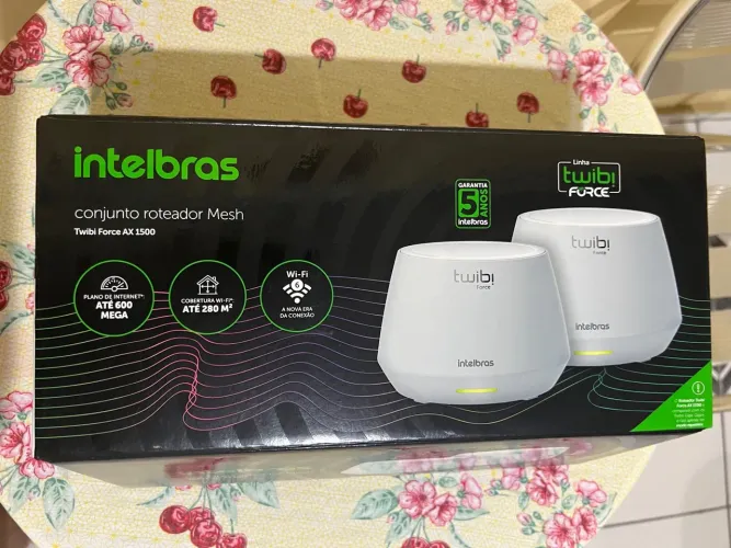 Roteadores Mesh Intelbras Twibi Force AX 1500