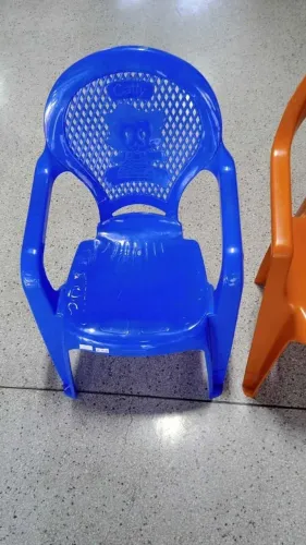 Cadeira infantil plástico - AZUL