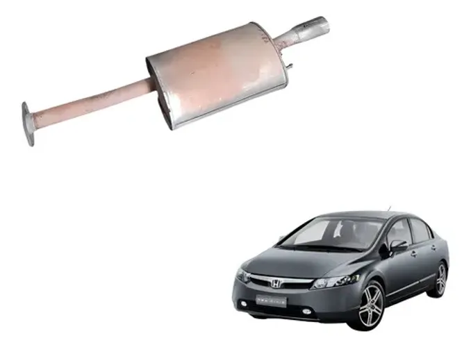 Escapamento Honda Civic 2008