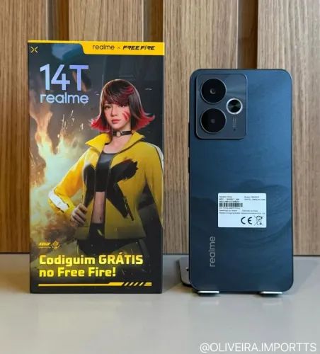 REALME 14T 5G 256/8GB - LACRADO 1 ANO DE GARANTIA 