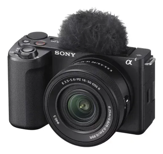 Câmera Digital Sony Zv-1 Ii Zv-1m2 Preta Vloggers Youtubers Nova Lançamento