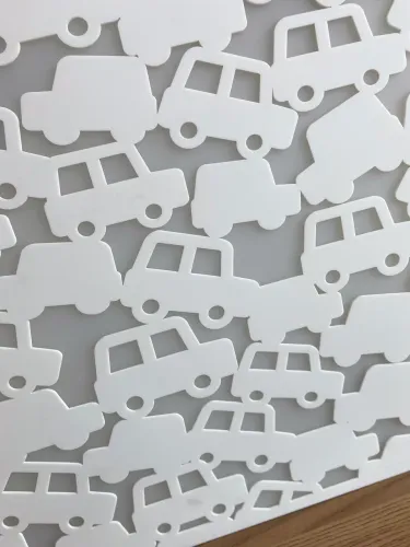 Luminária carros 45x45