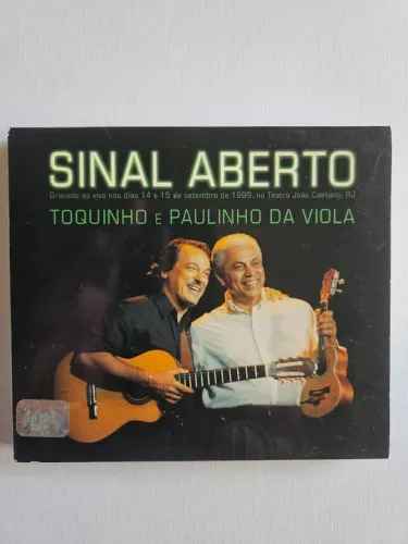 CD Sinal Aberto - Toquinho e Paulinho da Viola