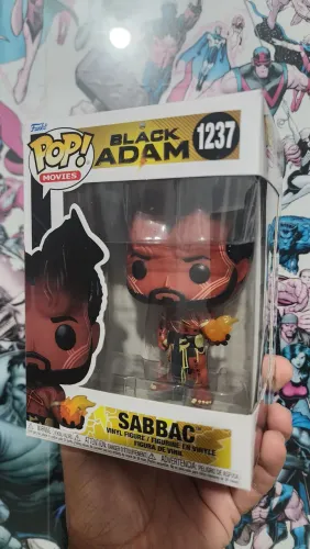Black Friday Boneco Black Adam Sabbac Funko Pop - Novo