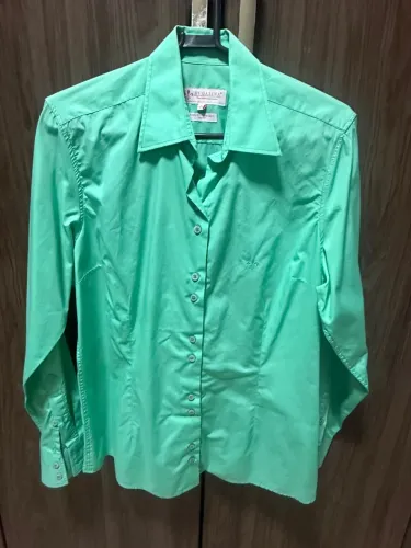 Camisa Social Dudalina Verde - Elegância e Conforto