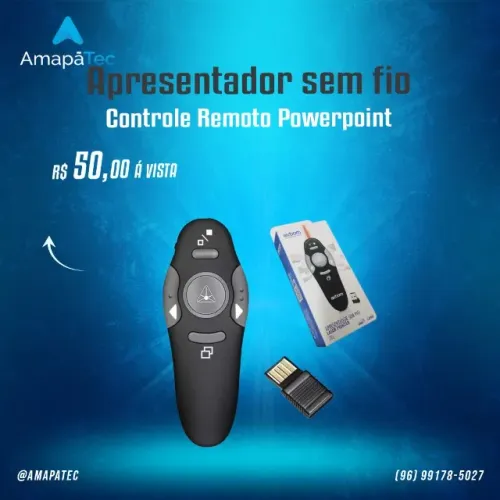 Apresentador sem fio usb Powerpoint