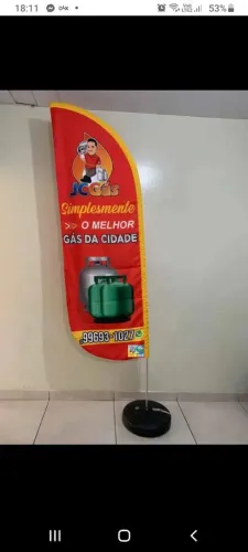 Wind Banner Revenda de Gas