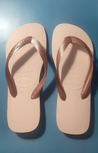 Chinelo Havaianas Top - Original - Cor Rose - Tamanho 37 - 38