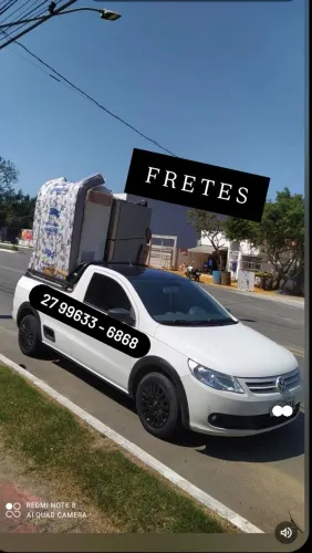 vedese FRETES noit/dia c ajudante