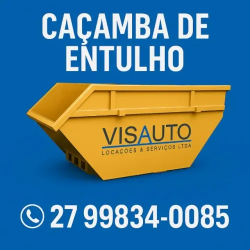caçamba entulho