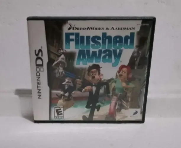 Jogo de Nintendo DS flushed away ( por água abaixo)