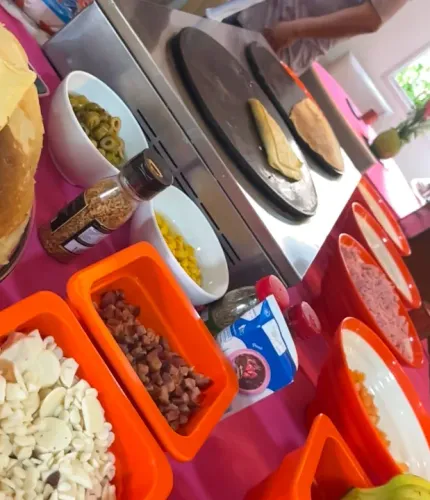 BUFFET PARA FESTAS