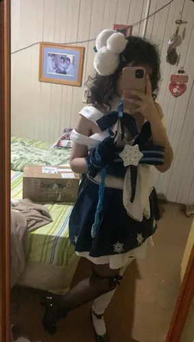 Cosplay Hatsune Miku Snow 2025