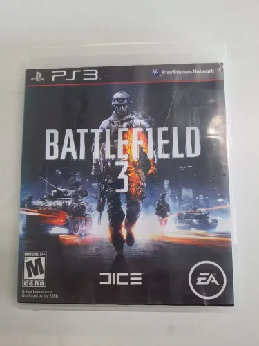 Battlefield 3 - PS3 estado de novo midia fisica