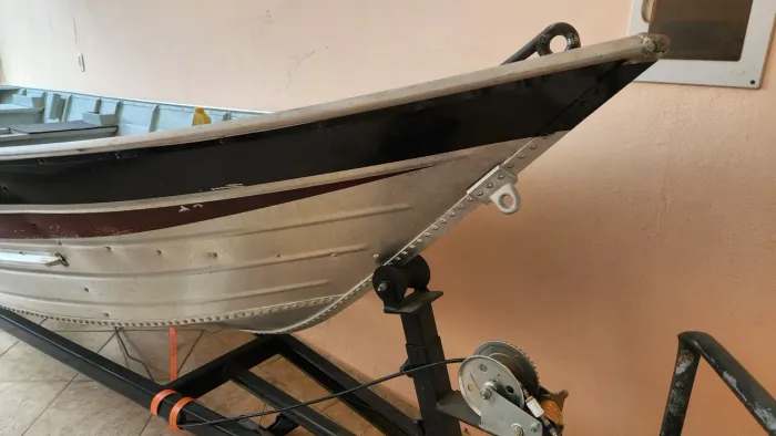 Barco de alumínio 5 metros borda alta