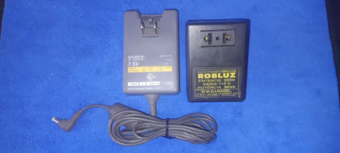 Fonte Original Sony PS one + Transformador Robluz