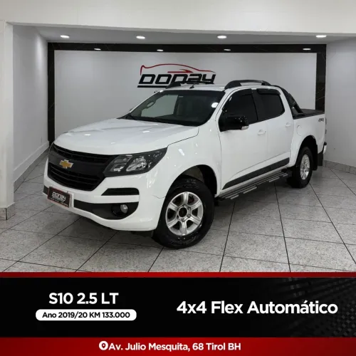 CHEVROLET S10 PICK-UP LT 2.5 4x4 FLEX CABINE DUPLA CÂMBIO AUTOMÁTICO