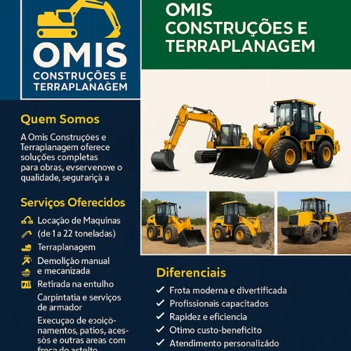 Locação de equipamentos rolo compactador escavadeira Mini escavadeira mini carregadeira