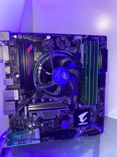 Kit i5 8400 + placa mãe + 32gb ram