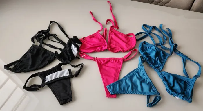 Kit 3 biquinis 