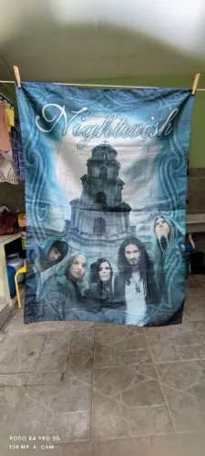 Bandeira Nightwish - Italiana - Colecionador!