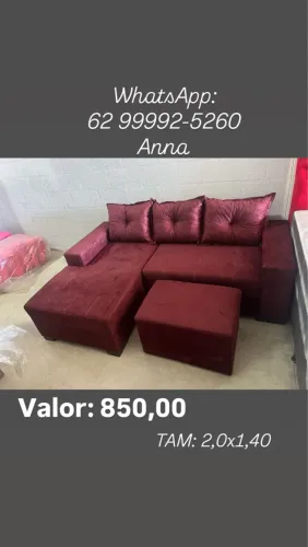 SOFÁ COM CHAISE (///.-//)