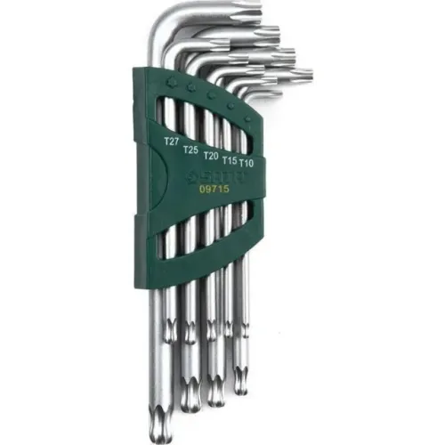 Jogo Chaves Hexagonais Torx Longa Para 9 Pç ST09715-Sata