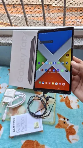 Samsung Tablet Tab A7 Lite Na Caixa 32Gbs /4gbs ram Pega chip faz ligacao 8.7 polegadas